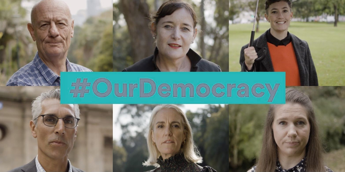 #OurDemocracy + Hands Off Our Charities - Australian Communities Foundation